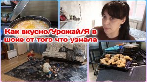 Как вкусно/Наш урожай/Я в шоке что узнала о себе  Часть 3