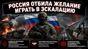 Ответка стала неотвратимой: Россия перестала предупреждать и начала действовать.