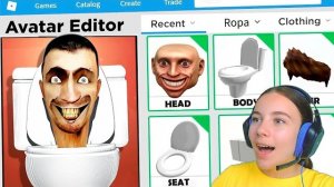 ДЕЛАЮ СКИБИДИ ТУАЛЕТ в ROBLOX!