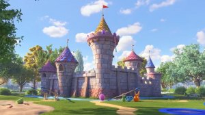 Лыжный слайд радужные кролики Мультфильмы для детей