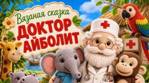 ВЯЗАНАЯ СКАЗКА   ДОКТОР АЙБОЛИТ   ОБЗОР