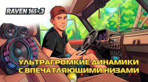 Новинка от DL-Audio,ультрагромкие динамики с впечатляющими низами - Raven 165 V.3