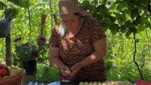 Сбор урожая Бабушкина летняя кухня Азербайджанская Кухня Деревенская Кухня  Рецепты