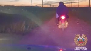 В Благовещенском районе Башкортостана задержали пьяного мотоциклиста без прав