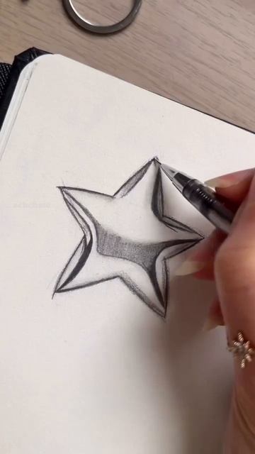 рисуем обëмную звезду☆ смотреть онлайн