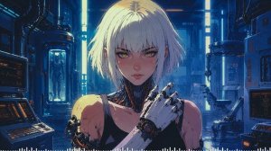 MACHINE GIRL – Dark Cyberpunk Synthwave Mix for Night Drive