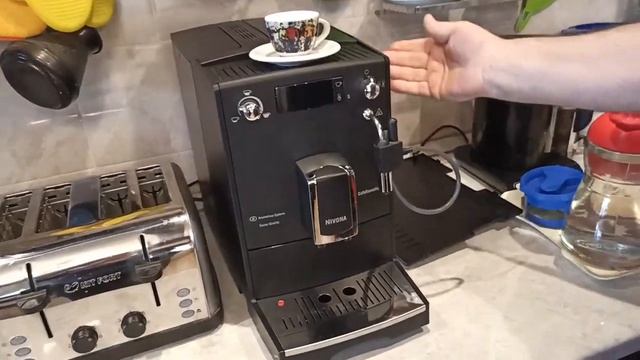 Nivona 520.Заварочник не сушим!Трём шоколад для капучино. смотреть онлайн