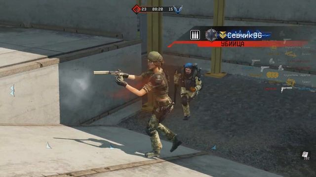 Warface: Поиграл блин на пистолетах с твинка ))) смотреть онлайн