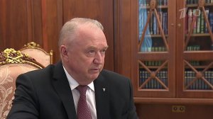 Сергей Катырин доложил Владимиру Путину о работе Торгово-промышленной палаты.