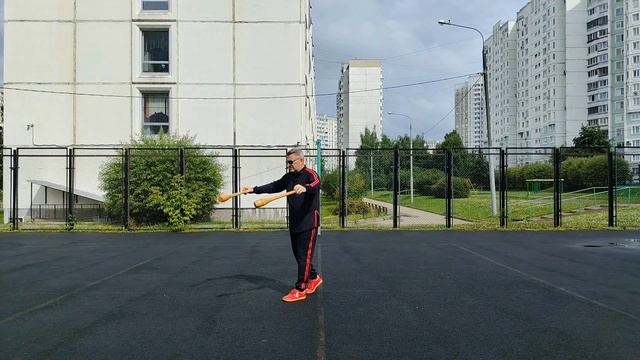 Упражнения с атлетической булавой весом 0.55 кг (11)