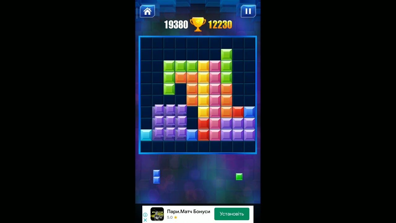 Block Puzzle Android Gameplay | Block Puzzle для андроид | Головоломки на андроид