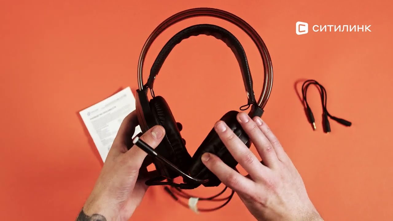 Обзор Гарнитуры игровой GMNG HS-L510G | Ситилинк смотреть онлайн