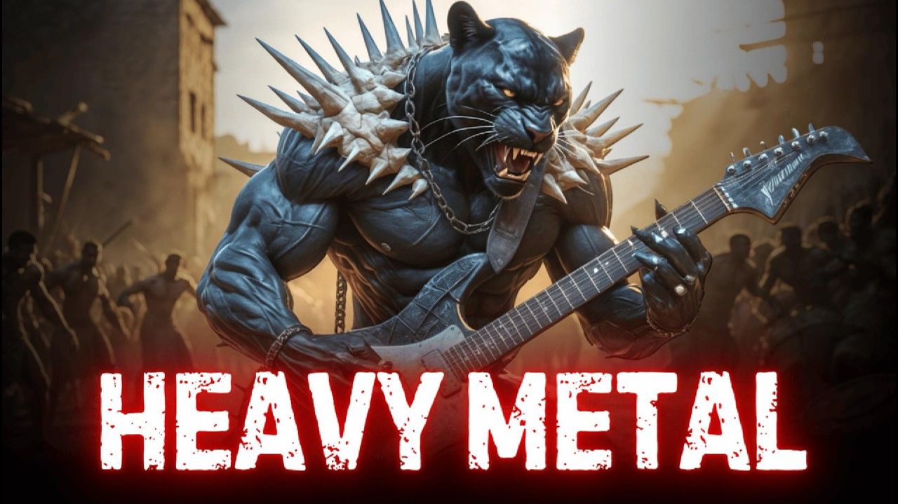 Heavy Metal Old School Riffs & Distortion Guitar [Full Album] смотреть онлайн