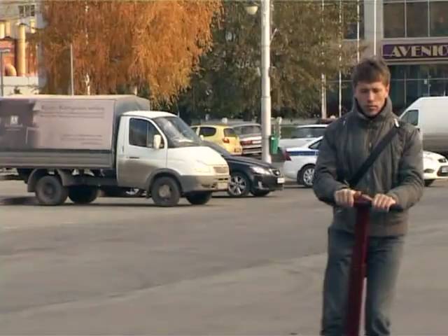 Segway в Тюмени - телеканал Югра. 15.10.2010 смотреть онлайн