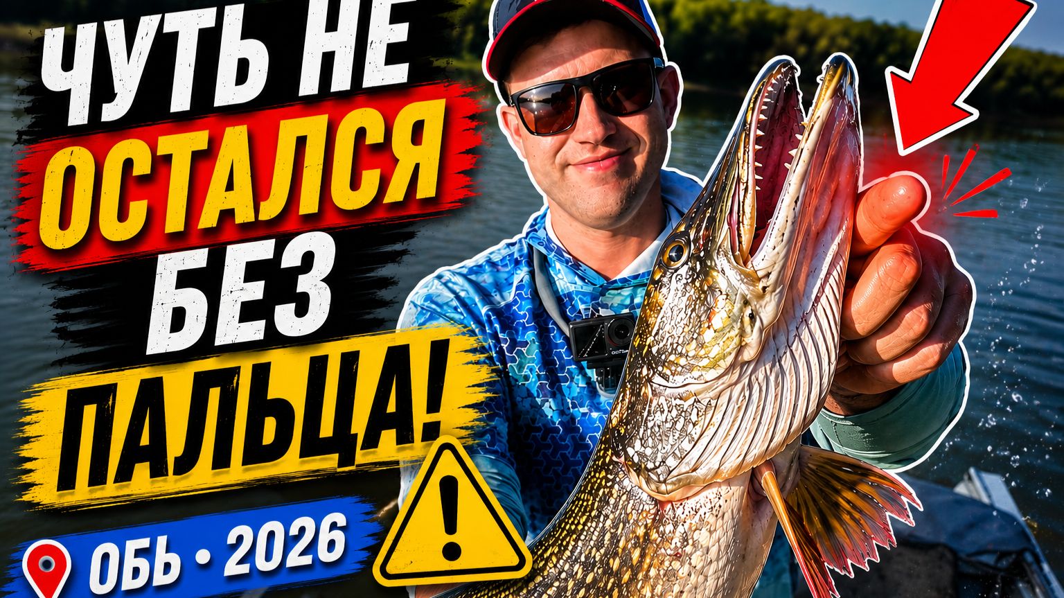 ЧУТЬ НЕ ОСТАЛСЯ БЕЗ ПАЛЬЦА! Щука и Судак на Оби. Рыбалка в Алтайском крае