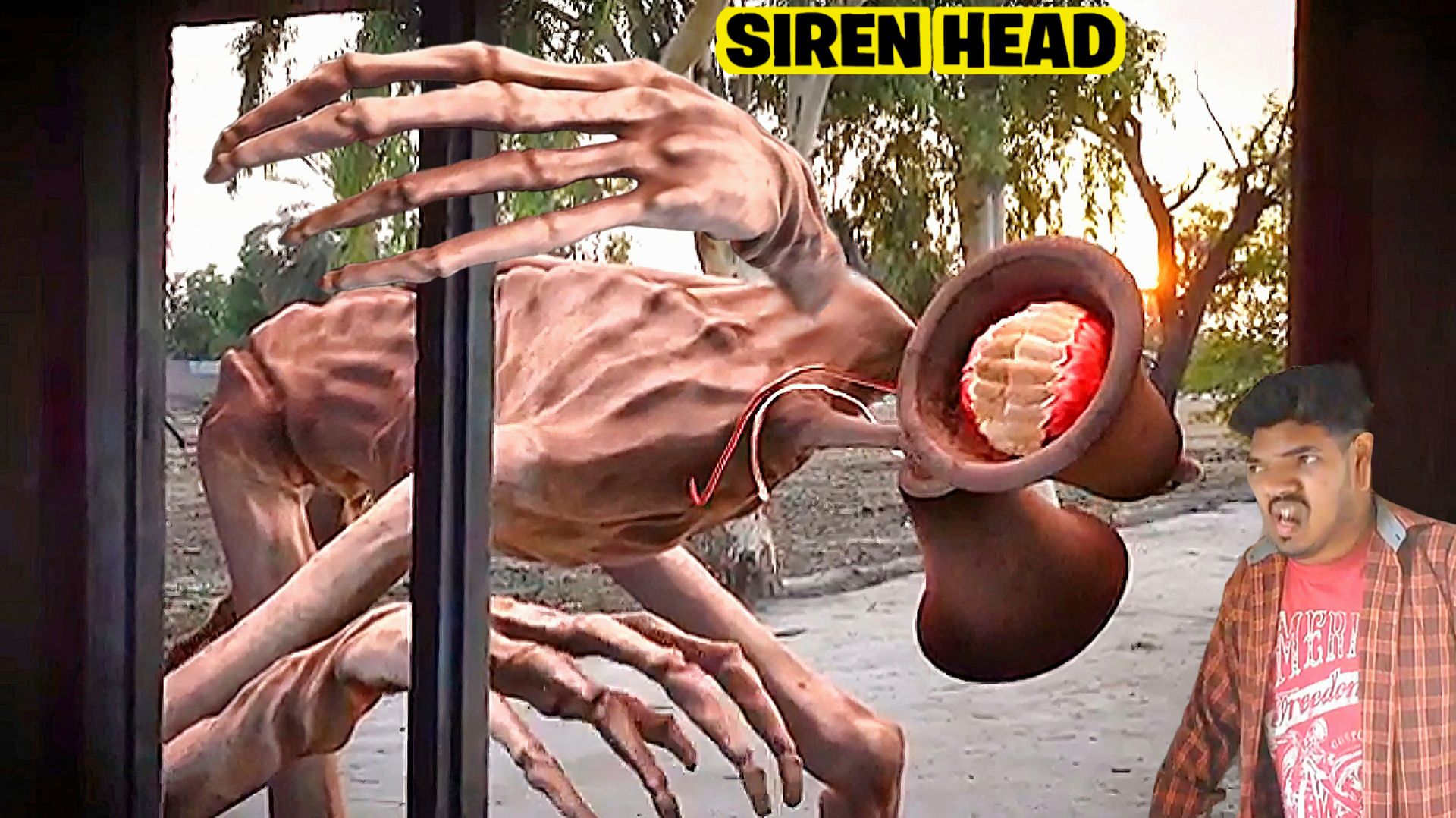 📢 СИРЕНОГОЛОВЫЙ 📢 - В РЕАЛЬНОЙ ЖИЗНИ. SIREN HEAD - ХОРРОР ФИЛЬМ. смотреть онлайн