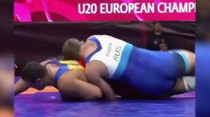 Сборная России выиграла медальный зачет на юниорском чемпионате Европы по греко-римской борьбе.