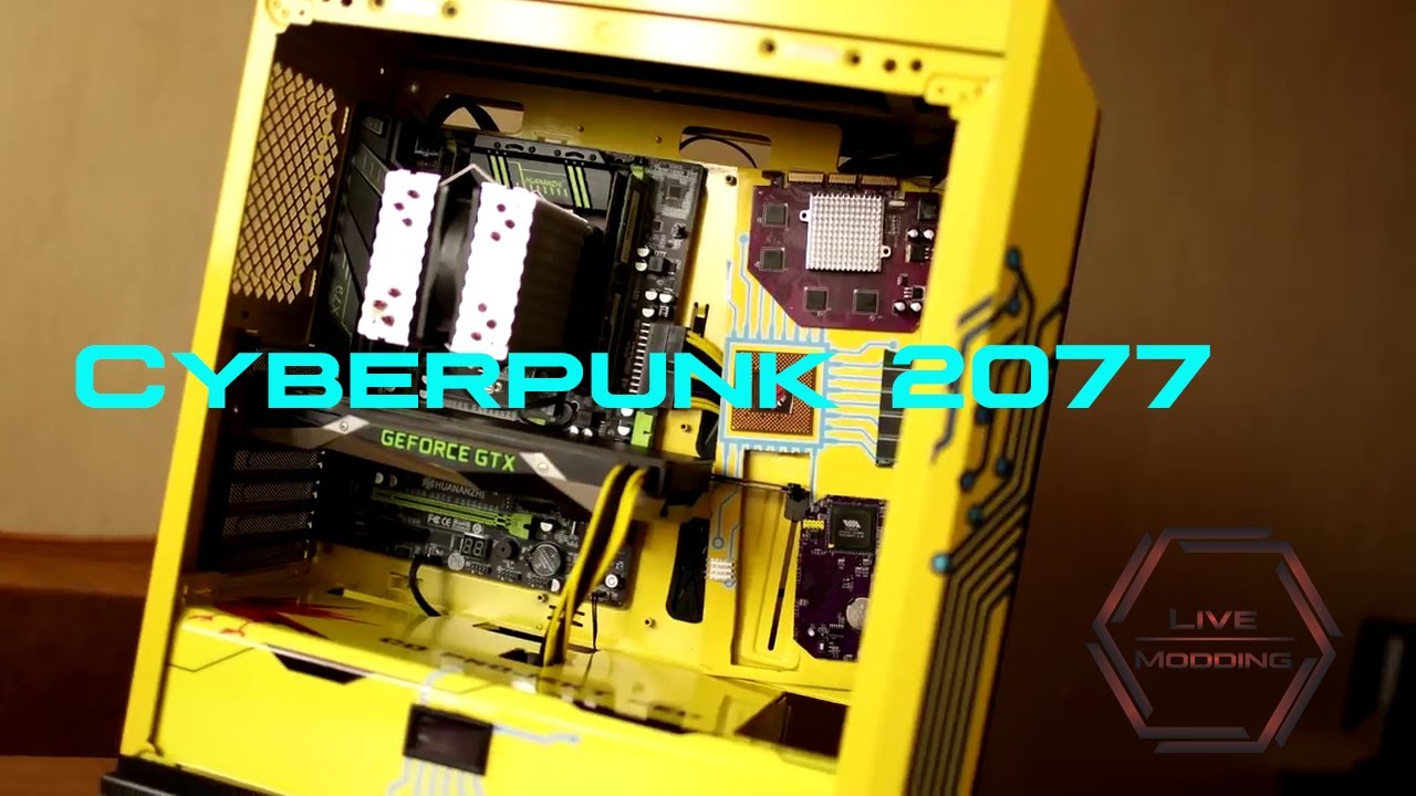 PC CASE MODDING cyberpunk 2077 Modding для Ностальжи Пк | модинг ПК кибер панк 2077 смотреть онлайн