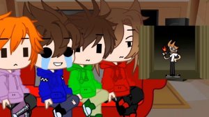 Реакция персов из eddsworld  на видео из тт