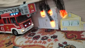 Обзор пожарной машины Playmobil