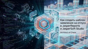 Как создать шаблон заявления на отпуск в JasperReports и JasperSoft Studio