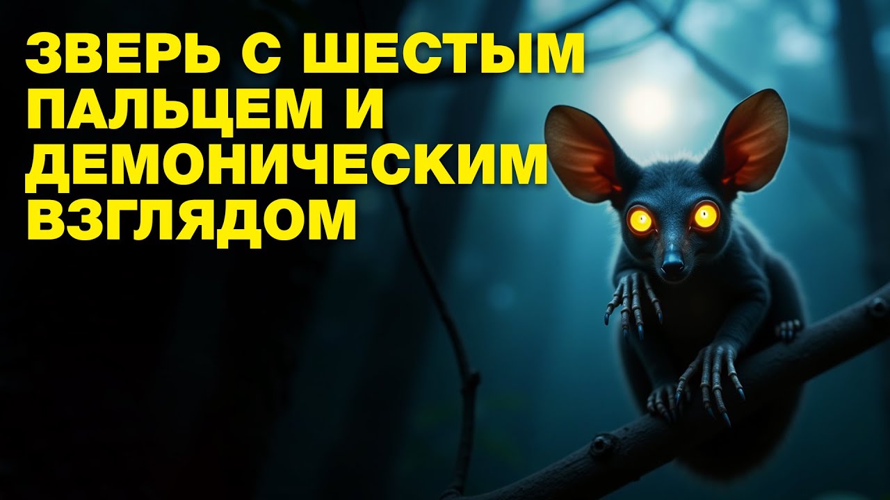 Ай-ай: самый жуткий примат на планете смотреть онлайн