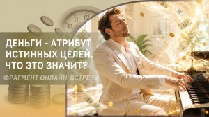 Деньги - атрибут истинных целей. Что это значит?