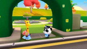 Школьный Автобус Малышки Панды #игрыдлядетей