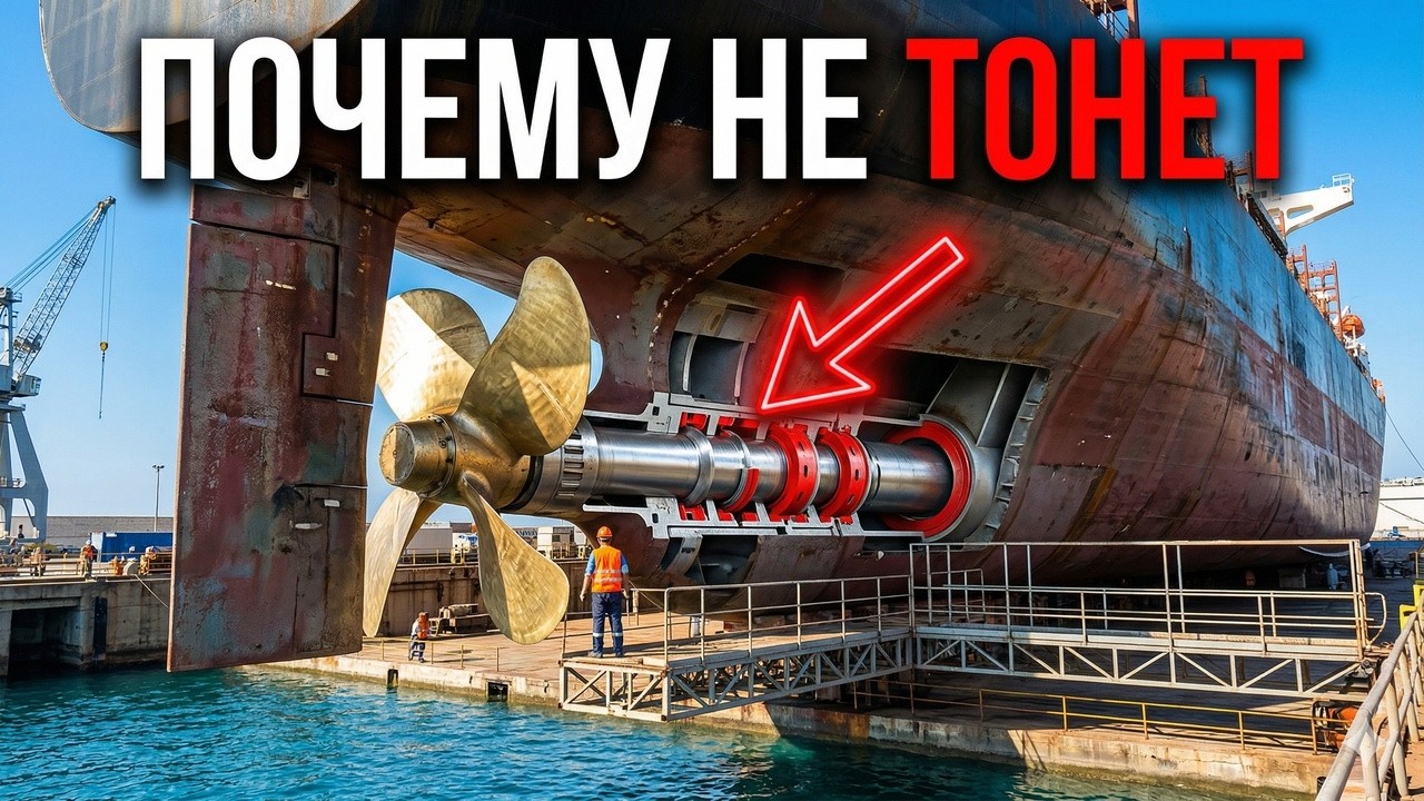 Почему огромная дыра в дне не топит гигантские корабли смотреть онлайн