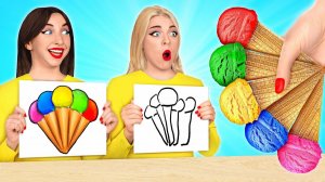 Кто лучше нарисует предмет, получит его # Лайфхаки для рисования от Multi DO Challenge