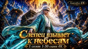 💥 ШОК! Он был слеп, но НЕБЕСА услышали его!  Слепец взывает к небесам (Серии 1-30) 4K Ultra HD 👑