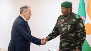 Встреча участников СМИД Россия - АГС с Президентом Нигера А.Чиани,  Ниамей, 8 июля 2026 года