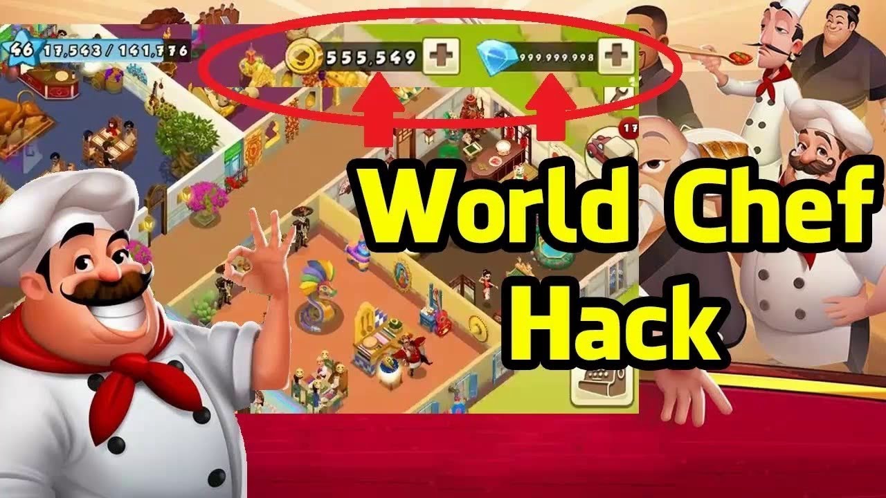 World Chef взлом на деньги и кристаллы. Взлом на Android и IOS смотреть онлайн