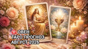 ♈ ОВЕН ✨ ТАРО ПРОГНОЗ ✨ АВГУСТ 2026