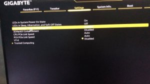 Как включить TPM 2.0 на GIGABYTE для установки WINDOWS 11