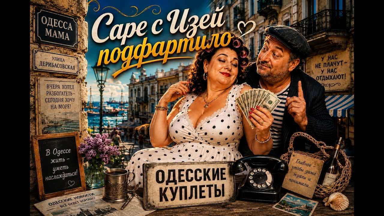 🎵 Саре с Изей подфартило! 😄 | Одесские куплеты смотреть онлайн