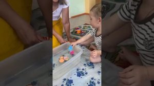 Водные забавы» 💦 для самых маленьких!