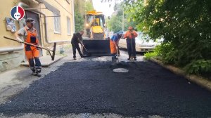 Ямочный ремонт дворовых территорий Новоуральска