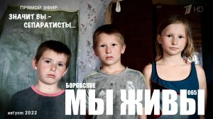 ЗНАЧИТ ВЫ - СЕПАРАТИСТЫ. БОРОВСКОЕ, ЛНР. МЫ ЖИВЫ №065 28 августа 2022, военкор Марьяна Наумова