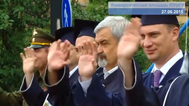 Вручение дипломов выпускникам 2015 года. Клип. смотреть онлайн