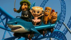 Брейнроты стали ГОРКАМИ в парке развлечений! 🎢 Мульт