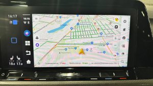 Навигация для Volkswagen Golf 8 2019-2026, Carplay box для магнитолы, тюнинг, NaviPilot