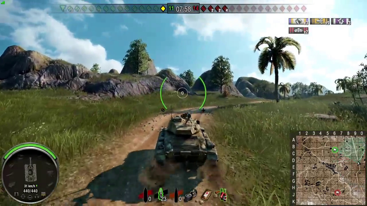 World of Tanks PS4 Чаффи Колобок смотреть онлайн