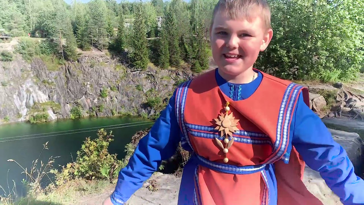 Скрябин Елизар, Республика Карелия, город Петрозаводск, карельская народная песня "Истуу койрайне" смотреть онлайн