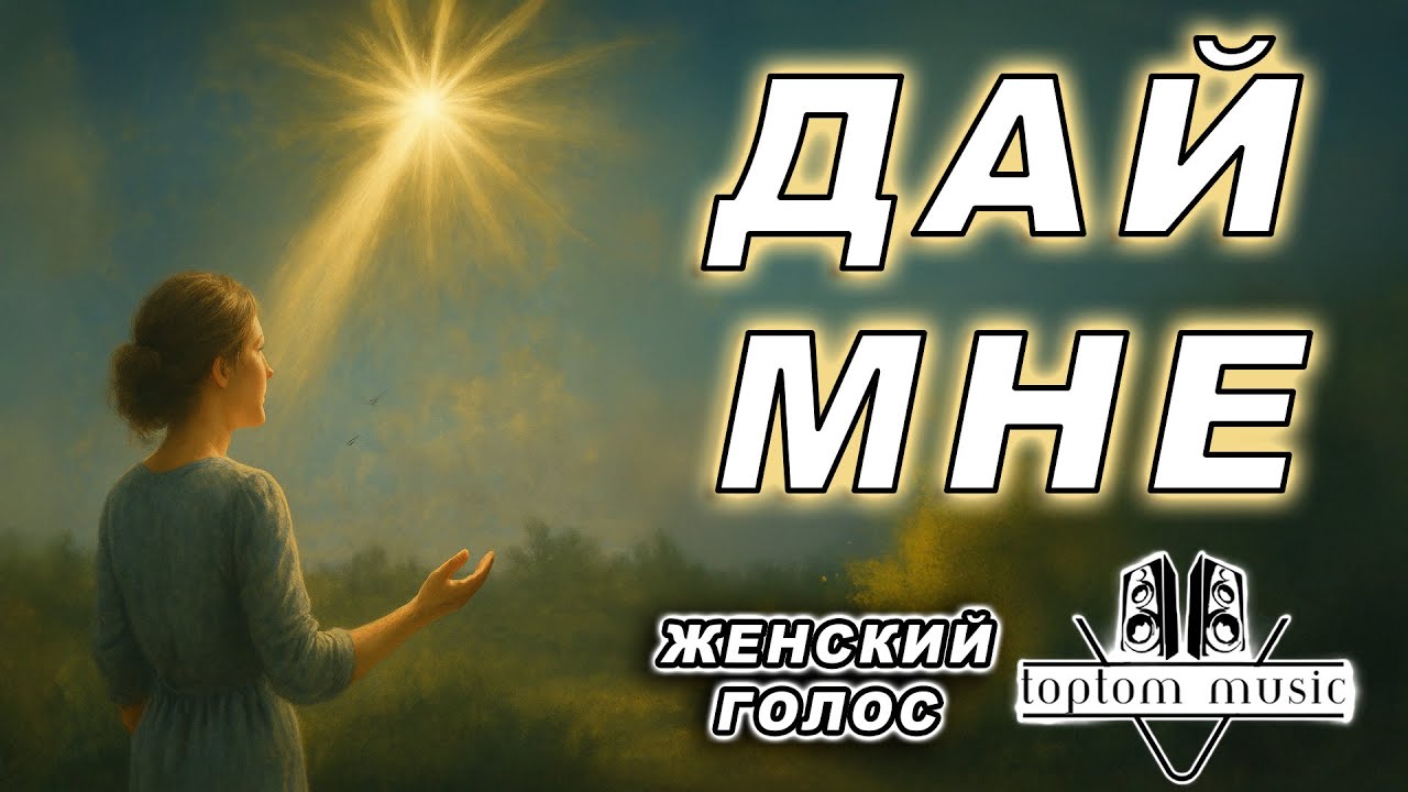 Дай мне - Христианская песня - СОВРЕМЕННАЯ МУЗЫКА (женский голос версия - по просьбе подписчицы) смотреть онлайн