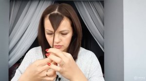 Как подстричь чёлку дома? Студия Грива.