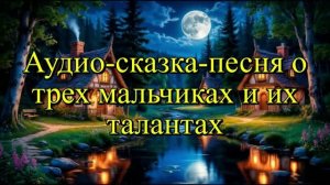 Детская сказка - о трех мальчиках и их талантах