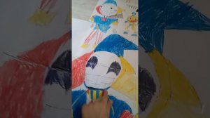 я сделала гигантский плакат😃😃 каму ещё делать арты?
