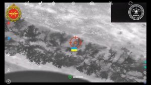 «Мангас» «Востока» сбрасывают ТМ-62 на укрепления украинских формирований