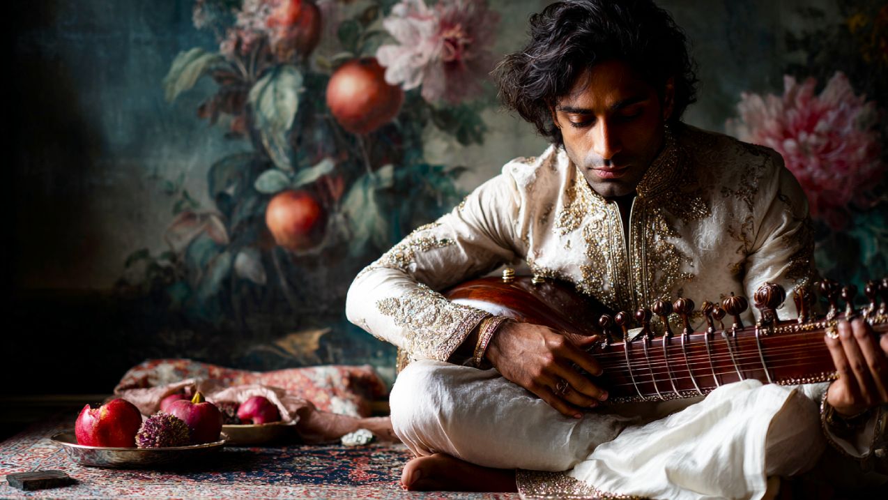Indian Sitar Meditation Music 🌙 Deep Sleep, Stress Relief & Anxiety Healing  Relaxing Indian Instru